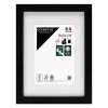 Cadre photo wild noir 13x18 cm avec passe-partout 9x13 cm Fabriqué en France