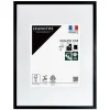 Cadre photo wild noir 60x80 cm avec passe-partout 40x50 cm Fabriqué en France