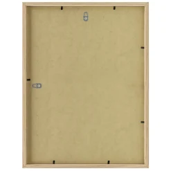 Cadre photo 30x40 cm chêne alba avec passe-partout 20x30 cm Fabriqué en France