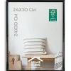 Cadre plastique gallery Ariane Home noir l.24 x H.30 cm