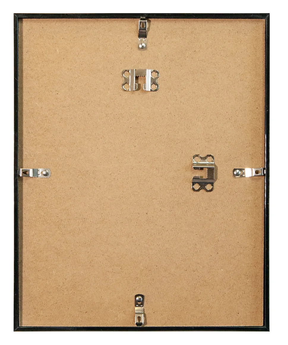 Cadre plastique gallery Ariane Home noir l.24 x H.30 cm