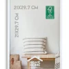 Cadre plastique gallery Ariane Home blanc l.21 x H.29cm