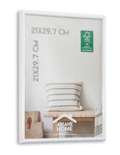 Cadre plastique gallery Ariane Home blanc l.21 x H.29cm