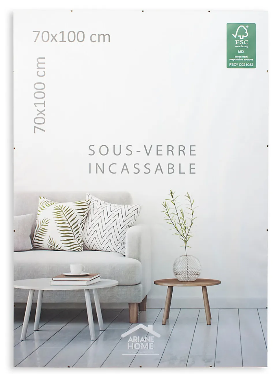 Cadre sous-verre Ariane Home l.70 x H.100 cm