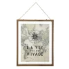 Cadre Voyage en verre 38x48 cm - Atmosphera