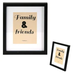 Cadres photos en bois La vie en famille (Lot de 8)