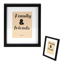 Cadres photos en bois La vie en famille (Lot de 8)