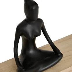 Calendrier métal Yogi H.28,5cm assorti- Noir- Atmosphera