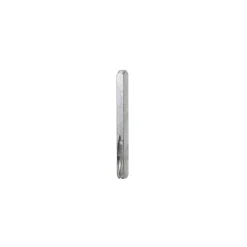 Carré de poignée de porte à condamnation acier ⌀6 mm H. 6 x L.70 mm gris