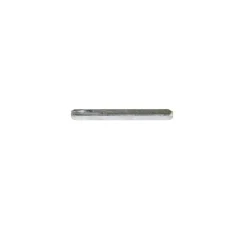 Carré de poignée de porte à condamnation acier ⌀6 mm H. 6 x L.70 mm gris