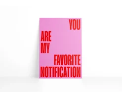 Carte de voeux Piece & Love - Notification