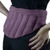Ceinture lombaires chauffante avec bandes auto-agrippantes réglable taille 36 à 54 - Mauve - Vivezen