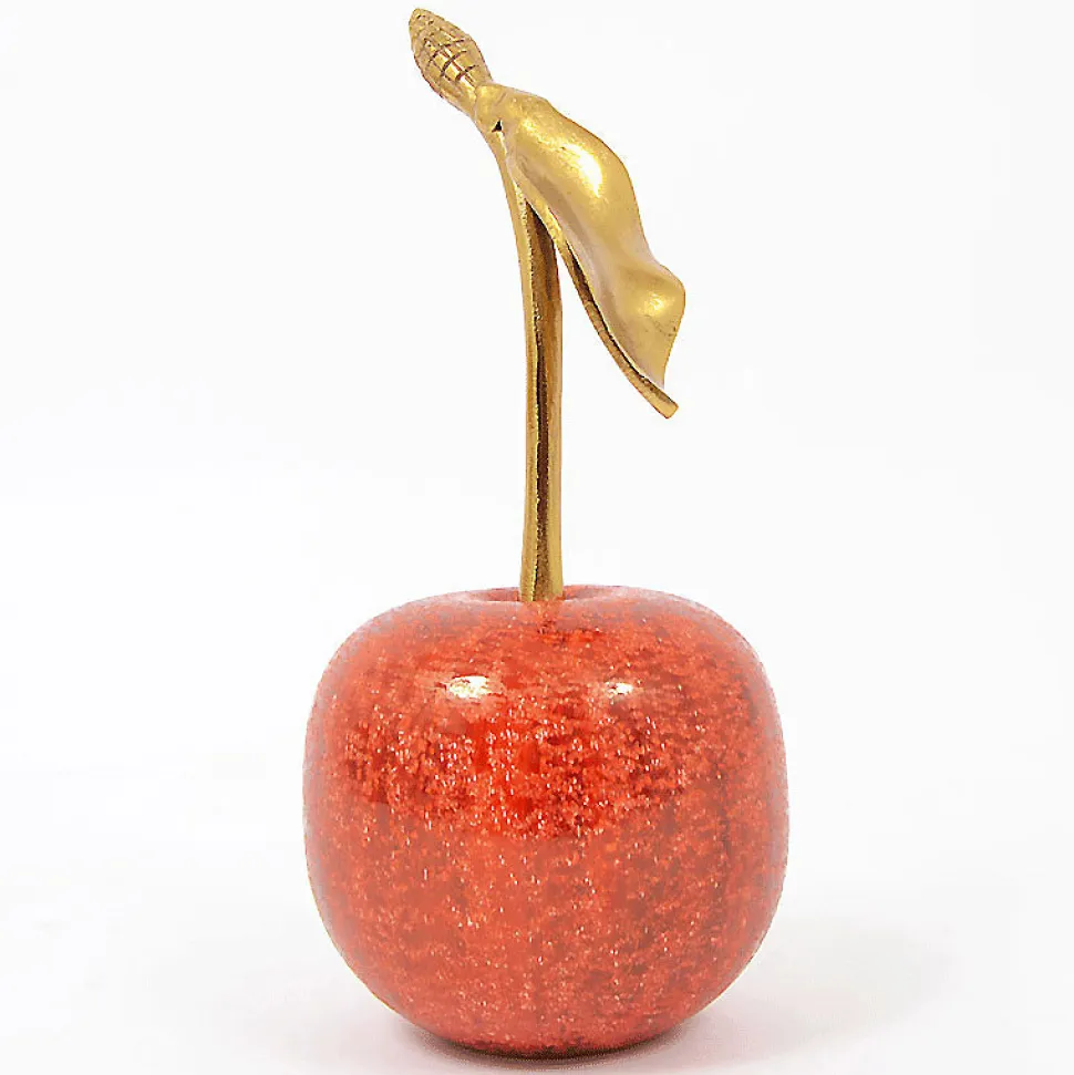 Cerise Gabriela orange aluminium 14x14x25cm