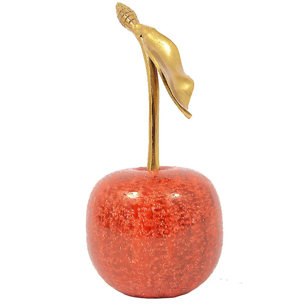 Cerise Gabriela orange aluminium 14x14x25cm