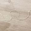 Chainette de liaison 127mm blanche - 80 crochets (40 bandes)
