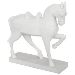 Cheval Little cottage H.35cm résine - Atmosphera