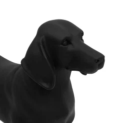 Chien basset Be vintage l.40cm résine - Atmosphera