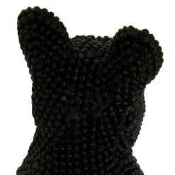 Chien déco Eden H.10cm assorti - Blanc- Atmosphera
