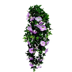 Chute de Liseron rose artificiel 80 x 20 x h.15 cm