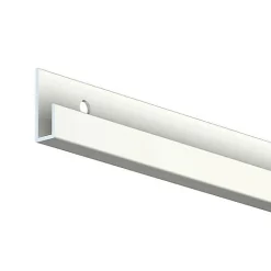 Cimaise Classic Rail 200 cm - Cimaise Tableau Artiteq Blanc laqué , A l'unité
