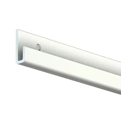 Cimaise Classic+ Rail 200 cm - 80kg - Cimaise Tableau Artiteq Blanc laqué , Pack de 5 rails