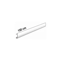Cimaise déco blanc L.1,5m Le Crochet X