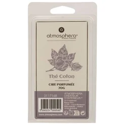 Cire parfumée Laura vert L5,5xp2xH10,2cm - Atmosphera