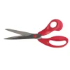 Ciseaux en acier inoxydable rouge 25 cm