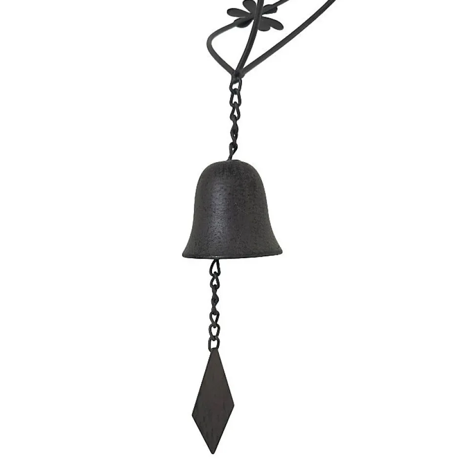 Cloche oiseaux colorés 29x23x74cm