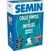 Colle en Poudre pour Papiers Peints Vinyls et Intissés Semin, Boite de 300 g