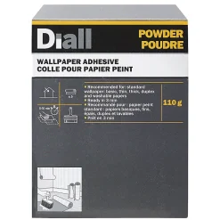 Colle papier peint en poudre Diall 110g