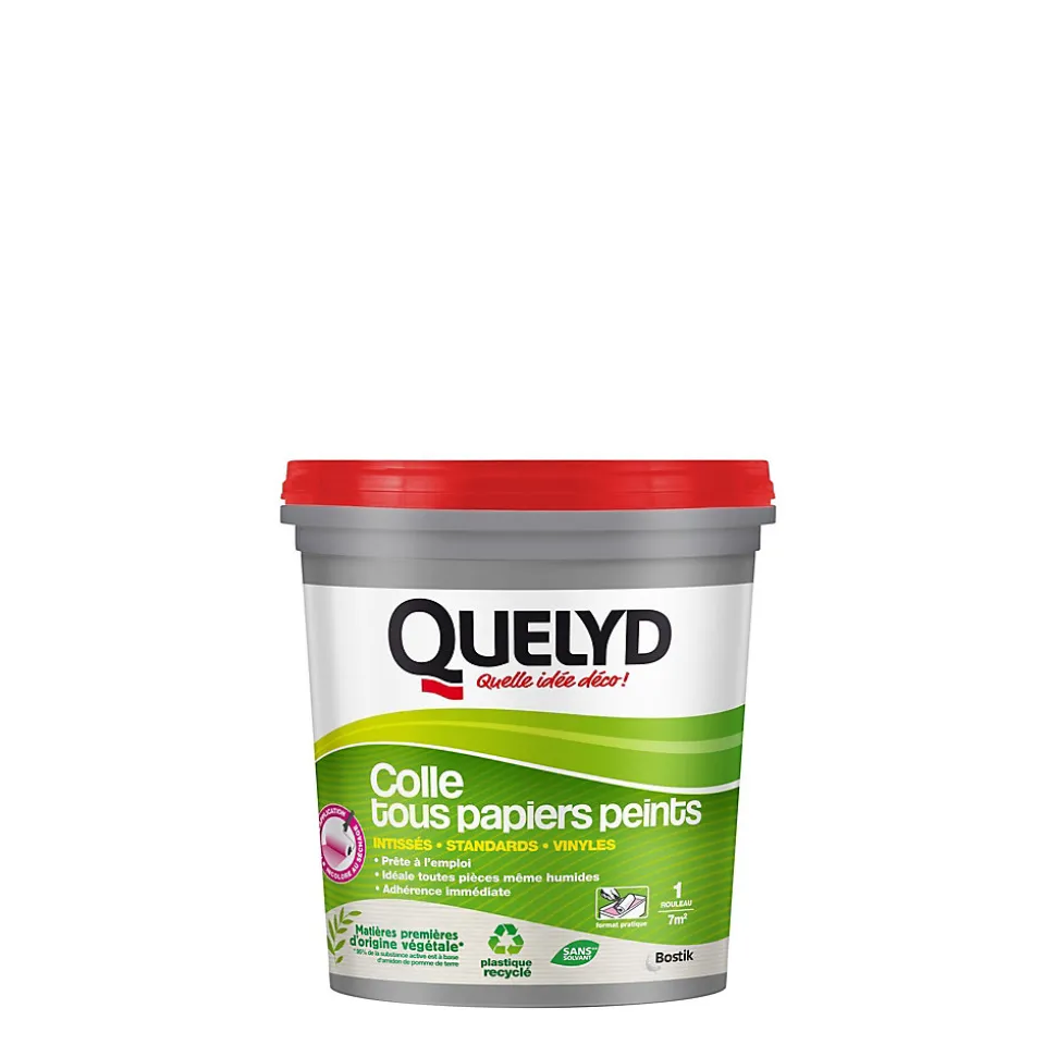 Colle papier peint Quelyd pâte avec indicateur coloré 1kg