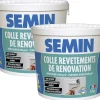 Colle Revêtements de Rénovation Lisse en Pâte Semin, Prête à l'Emploi, Intérieur, Seau de 5 kg (Lot de 2)