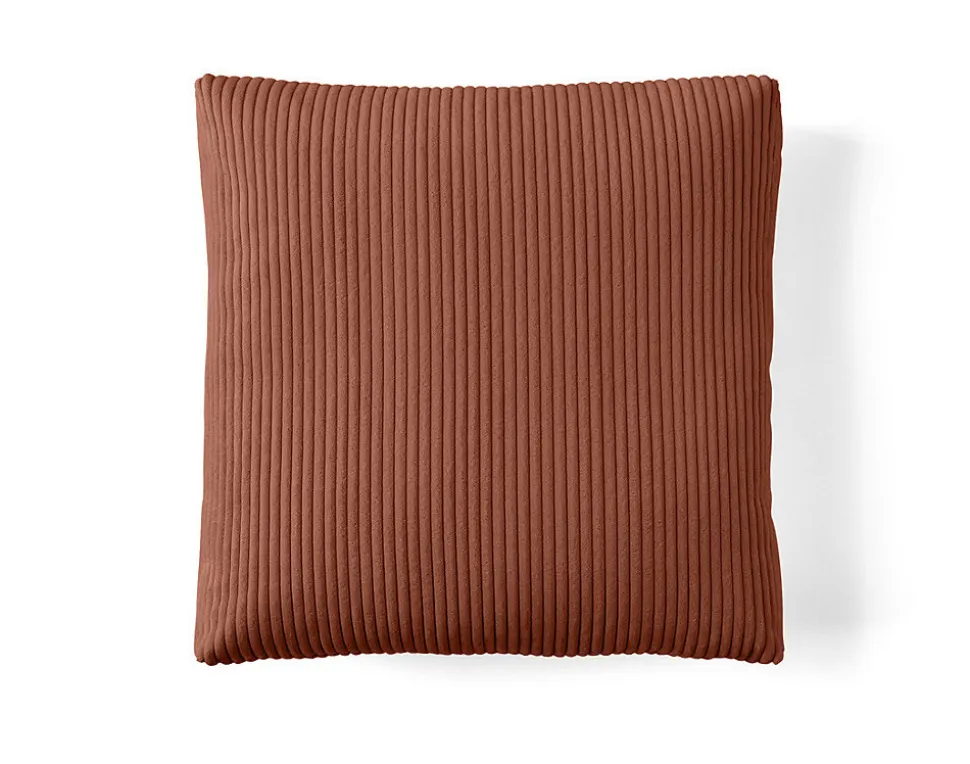 Colombine - coussin - en velours côtelé - 54x54 cm - Lisa Design