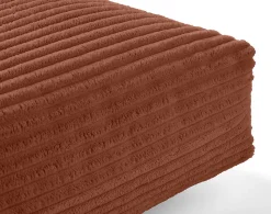 Colombine - coussin - en velours côtelé - 54x54 cm - Lisa Design