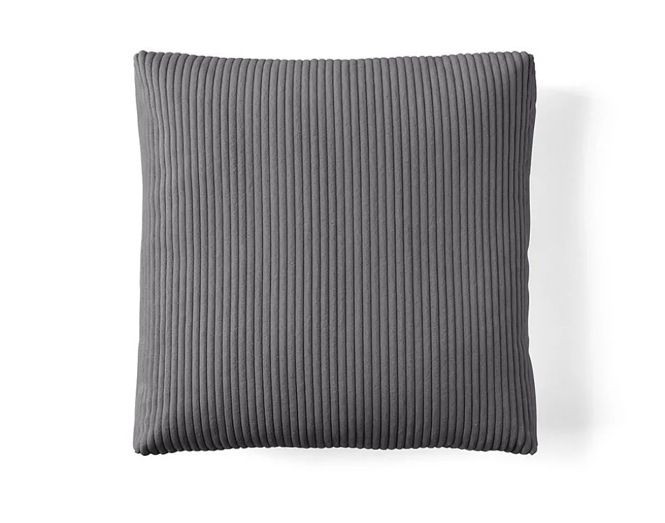 Colombine - coussin - en velours côtelé - 54x54 cm - Lisa Design