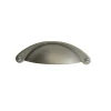 Coquille en Zamak finition bronze champagne, dimensions: 103x30x24mm inserts: 64mm-