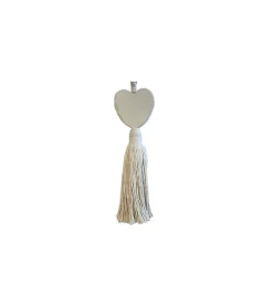 COSY - Embrasse Rideau Textile Pompon Cœur