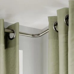 Coude pour tringle à rideau en métal Ø19cm GoodHome, Athens
