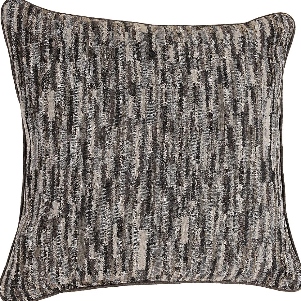 Coussin - Effet Moucheté (45x45 cm - Gris)