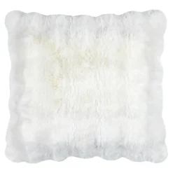 Coussin - Nebraska - écru - 45 x 45 cm - Déhoussable - Polyester