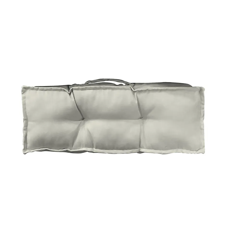 Coussin accoudoir déperlant beige L.58 x l.10 x ep.20 Ornami