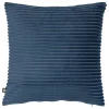 Coussin Arum bleu encre 38x38cm - Atmosphera