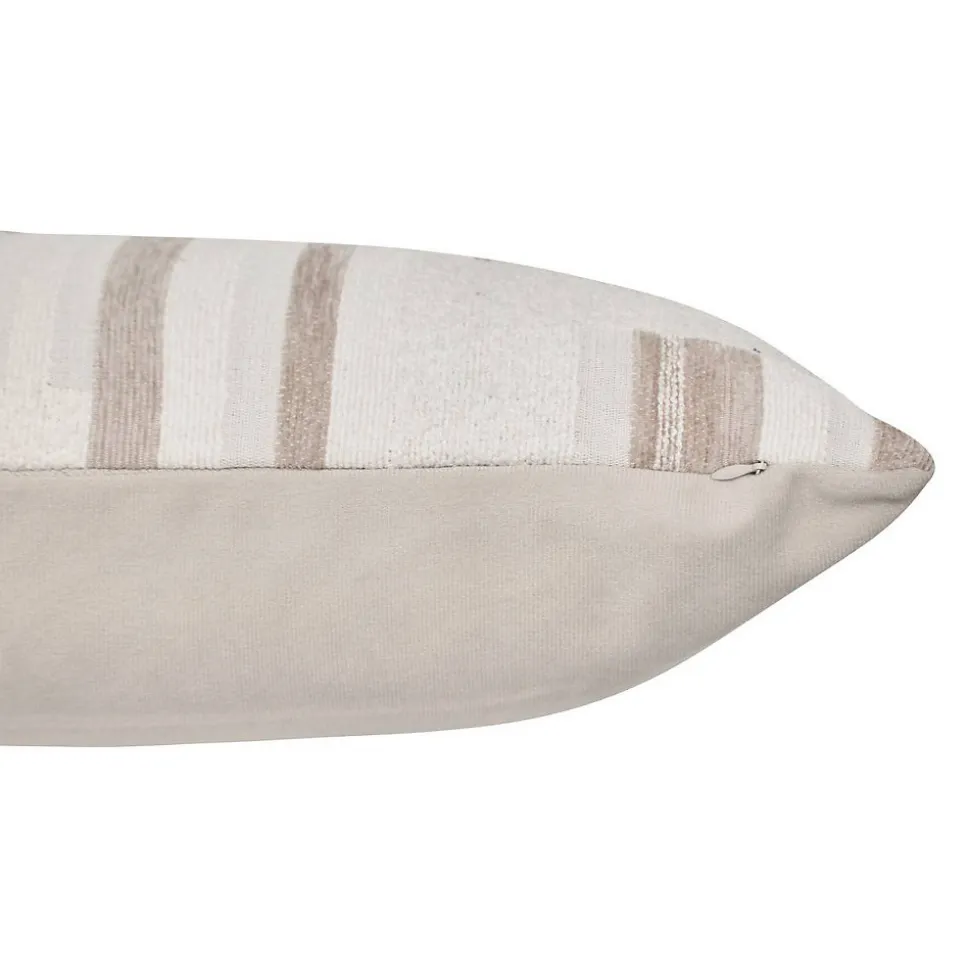 Coussin Calix beige lin 50x30cm - Atmosphera
