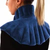 Coussin chauffant, tour de cou pour épaules et nuque - Bleu - Vivezen