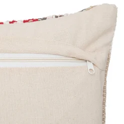 Coussin chindi Row - coton - 40x40 cm - Atmosphera