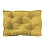 Coussin câle reins déperlant uni jaune ocre L.60 x l.10 x ep.40cm Ornami