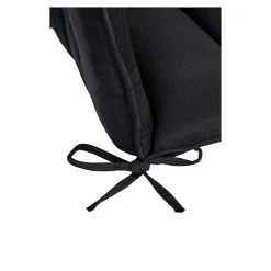 Coussin Cleveland Noir - Ensemble de 4 pour Chaises