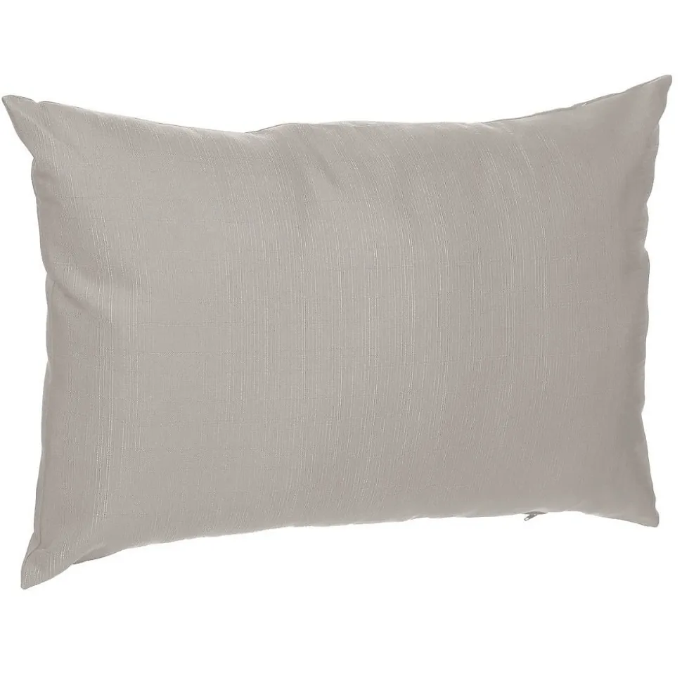Coussin déco d'extérieur Korai Taupe 50x30 cm - Hespéride