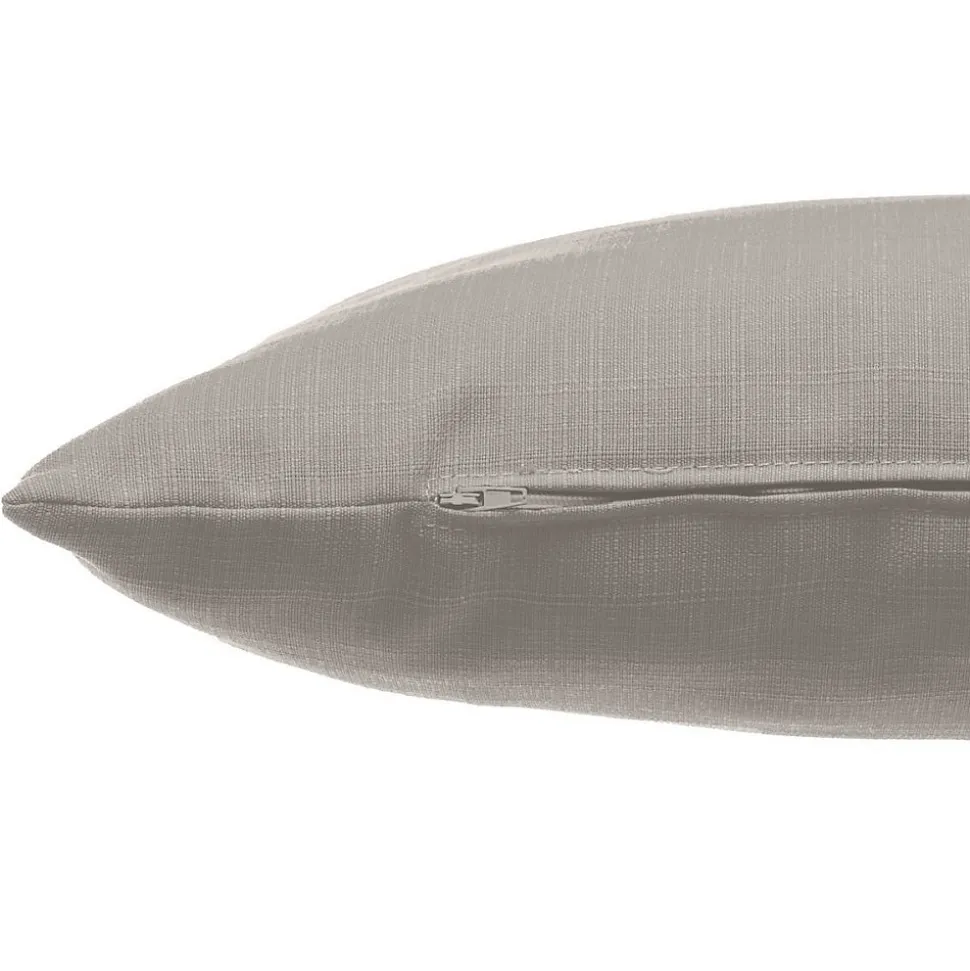 Coussin déco d'extérieur Korai Taupe 50x30 cm - Hespéride